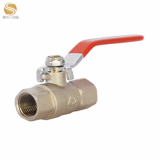 Bleifreier elektrischer Kugelhahn, Messingpresse