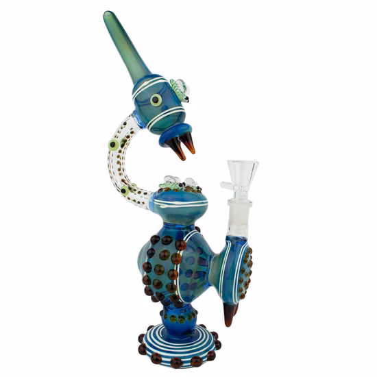 3,5" Handpfeife Swirling Art Press Mundglas Rauchpfeife Rauchzubehör