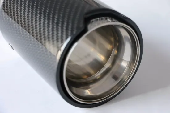 Hersteller Direktvertrieb 409 Edelstahl Motorrad-Auspuffrohr mit großem Hubraum aus Kohlefaser