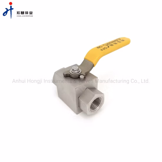 Kugelhahn-Hersteller Lieferant High Press 6000psi Edelstahl-Kugelhahn