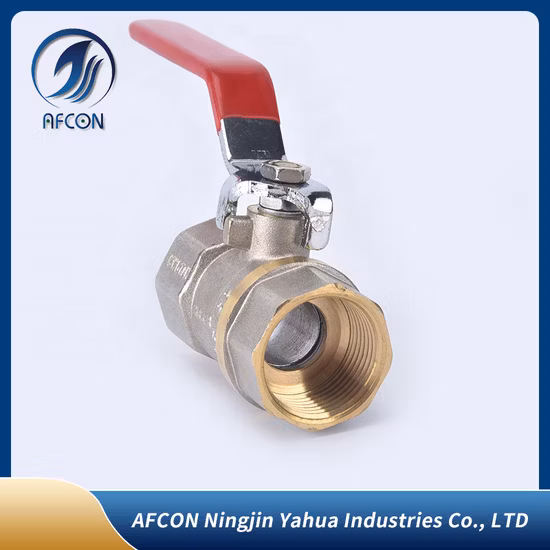 Bleifreier Presskugelhahn aus Messing mit hoher Ölbeständigkeit