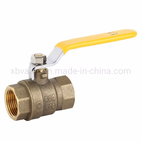 China Valve Factory Pressverbindungs-Kugelhahn aus geschmiedetem Messing für Rohrverbindungen