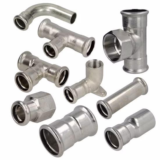 F304/316 Edelstahl-Pressfittings-Rohrbrücke